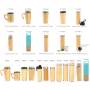 Eco Friendly Bamboo Coffee Mug Stainless Steel Tumbler Cups Thermos Travel Cup with Lid