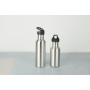 Narrow mouth outdoor single-layer stainless steel sports water bottle