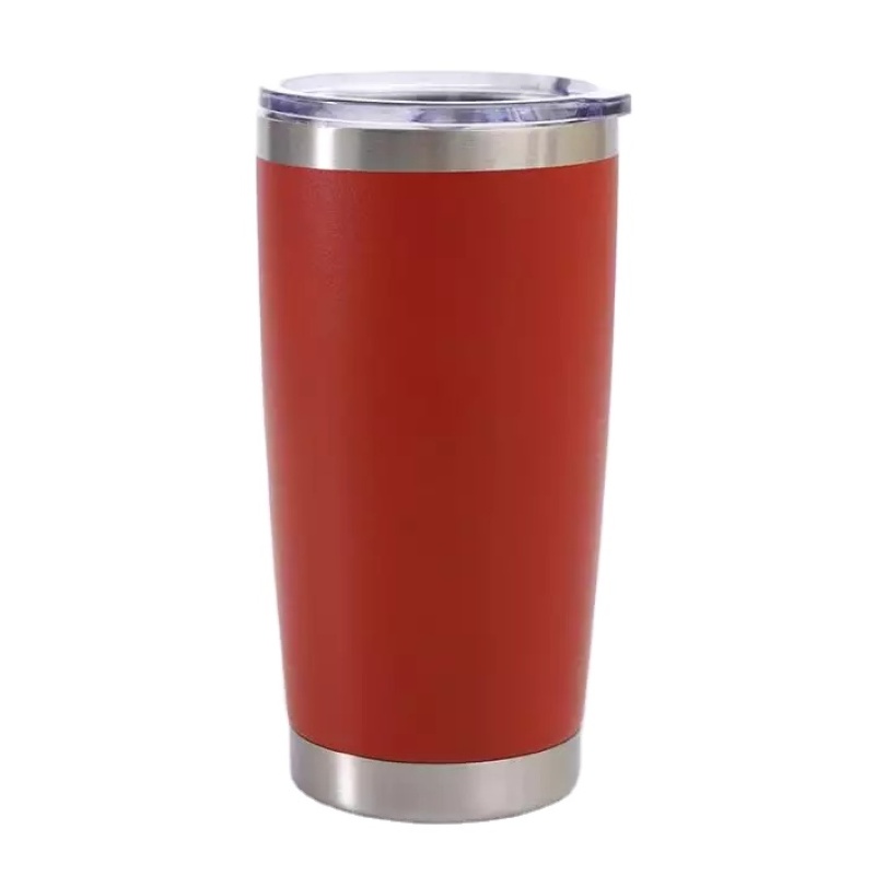 20oz Vacuum Insulated Tumbler Cups Double Wall Travel Car Coffee Mug High Quality Powder Coated Stainless Steel Tumbler