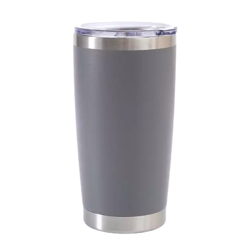 20oz Vacuum Insulated Tumbler Cups Double Wall Travel Car Coffee Mug High Quality Powder Coated Stainless Steel Tumbler