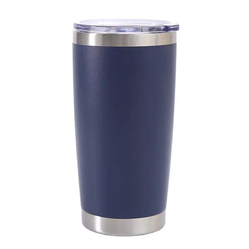 20oz Vacuum Insulated Tumbler Cups Double Wall Travel Car Coffee Mug High Quality Powder Coated Stainless Steel Tumbler