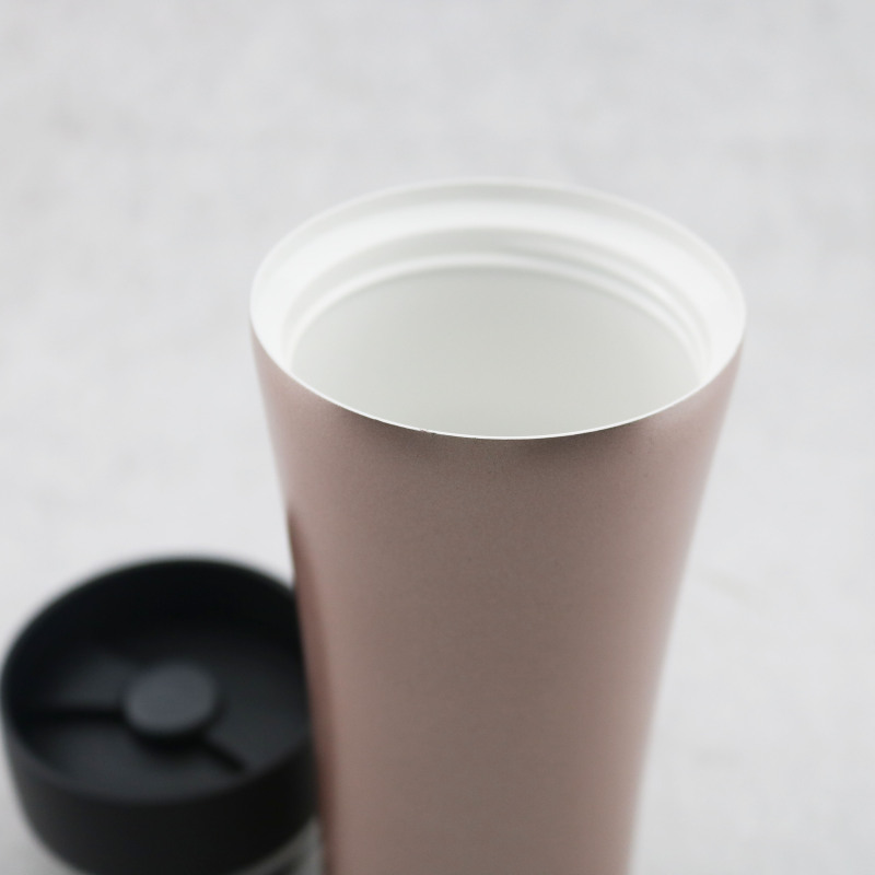 Hot selling 450ml Vacuum insulated coffee cup thermal mug with 360 degree water outlet lid