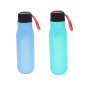 High Quality 500ml Stainless Steel Water Bottle Double Wall Vacuum Flask Insulated Sport Bottle With Strap Lid