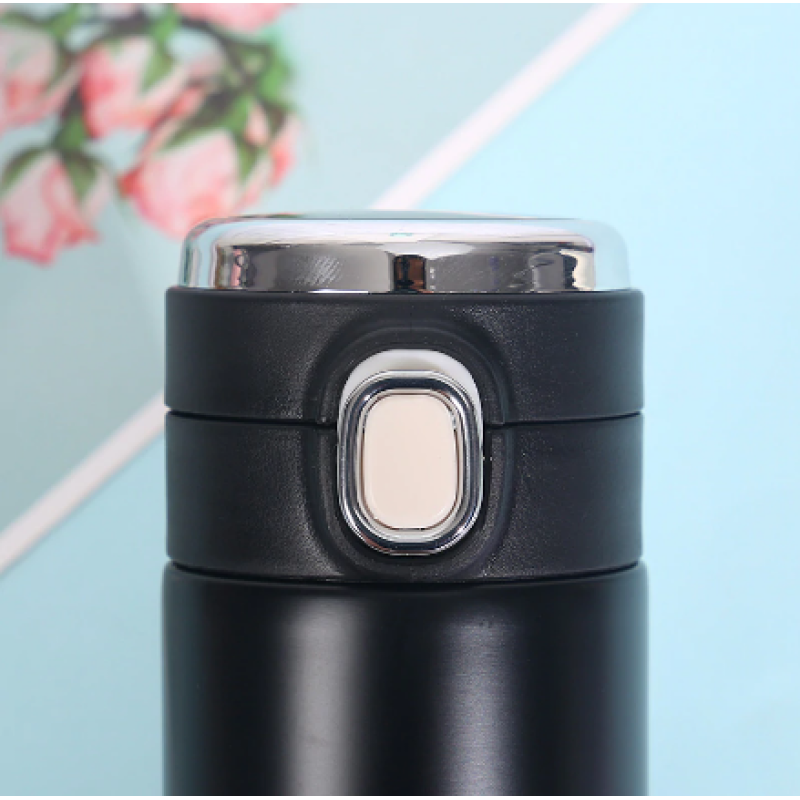 304 stainless steel smart thermos cup LED touch display warm water cup Double vacuum bouncing cup