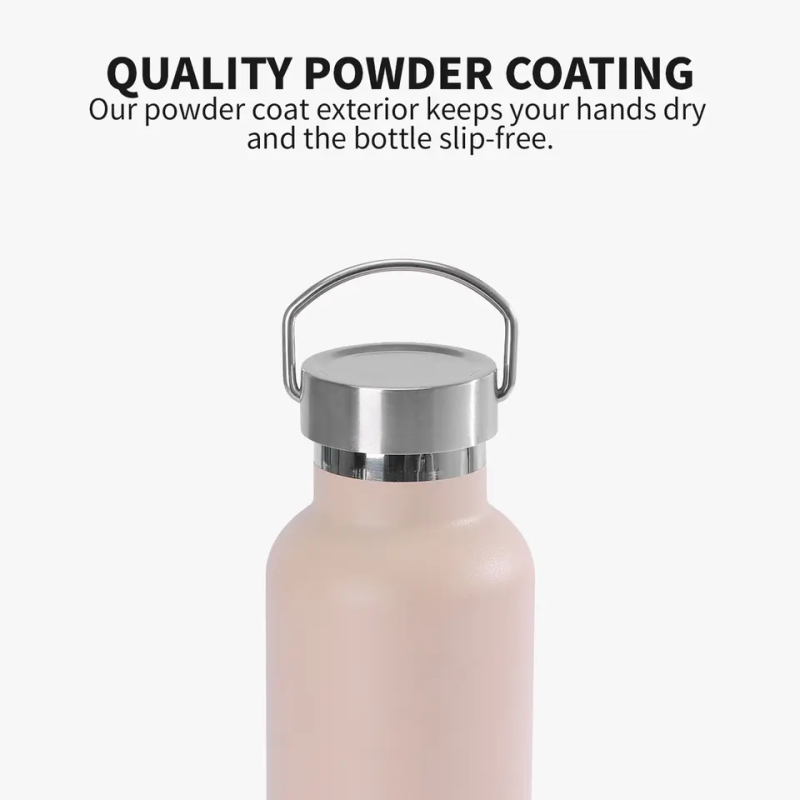 Eco-Friendly Double Wall Custom Logo Bottle Water standard Mouth Vacuum Insulated Drink Sport Stainless Steel Water Bottle