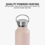 Eco-Friendly Double Wall Custom Logo Bottle Water standard Mouth Vacuum Insulated Drink Sport Stainless Steel Water Bottle