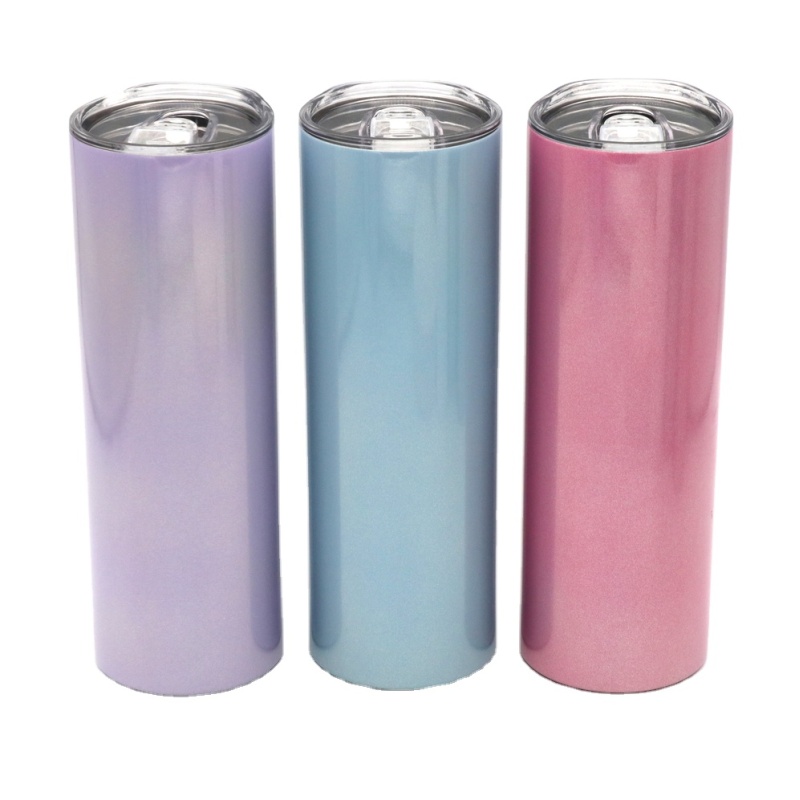 Hot Selling Stainless Steel Vacuum Insulated Skinny Tumbler Double Wall Tumbler Cups With Lid
