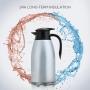 Insulated Coffee Pot Double Wall Stainless Steel 2L Coffee & Tea Sets Vacuum Insulated Custom Packing Acceptable Normal Size