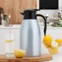 Insulated Coffee Pot Double Wall Stainless Steel 2L Coffee & Tea Sets Vacuum Insulated Custom Packing Acceptable Normal Size