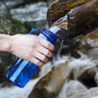 Eco Friendly Portable Outdoor Camping Survival Direct Plastic Top No Bpa Carbon Charcoal Alkaline Drinking Water Filter Bottle