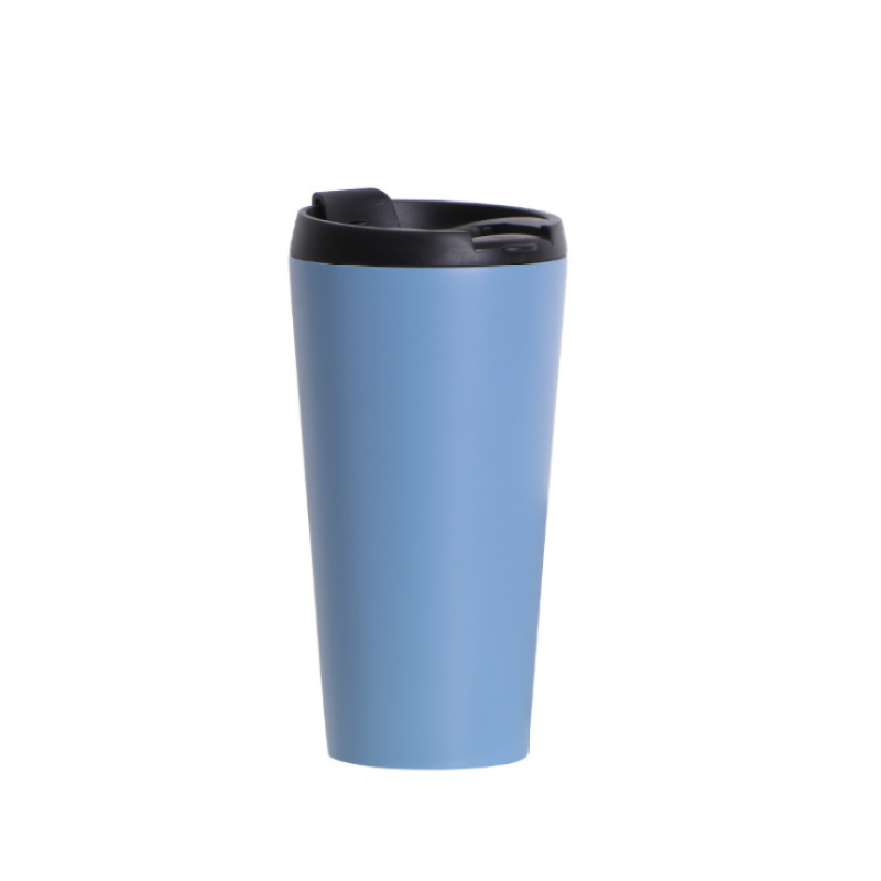 Custom Logo 16oz Food Grade Stainless Steel Mugsl Double Wall Insulate Coffee Tumbler Travel Mug
