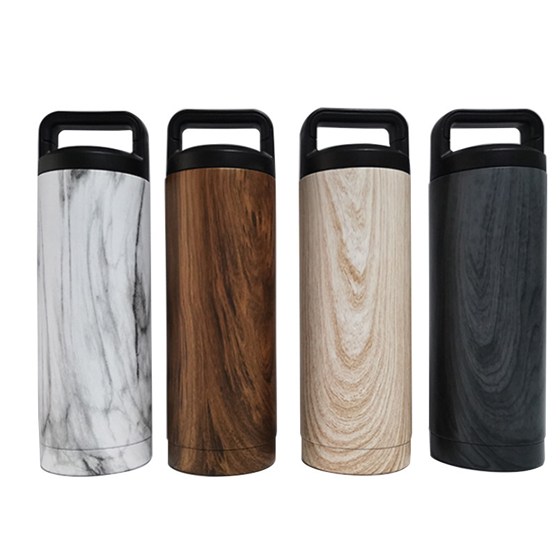 Custom Logo Large Capacity Double Wall Water Bottle Stainless Steel Insulated for Camping