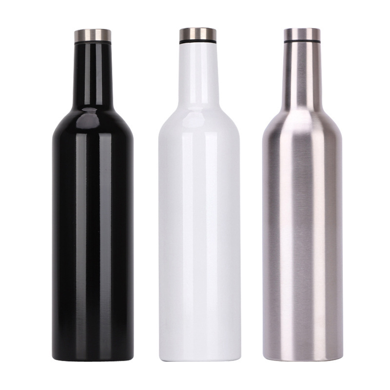 17OZ Stainless Steel Double Wall Vacuum Flask Insulated Thermos Water Bottle Wine Bottle