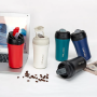 New Arrival 420ml Stainless Steel Vacuum Insulated Cups Travel Coffee Tumbler Mug With Straw Lid