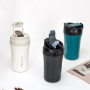 New Arrival 420ml Stainless Steel Vacuum Insulated Cups Travel Coffee Tumbler Mug With Straw Lid