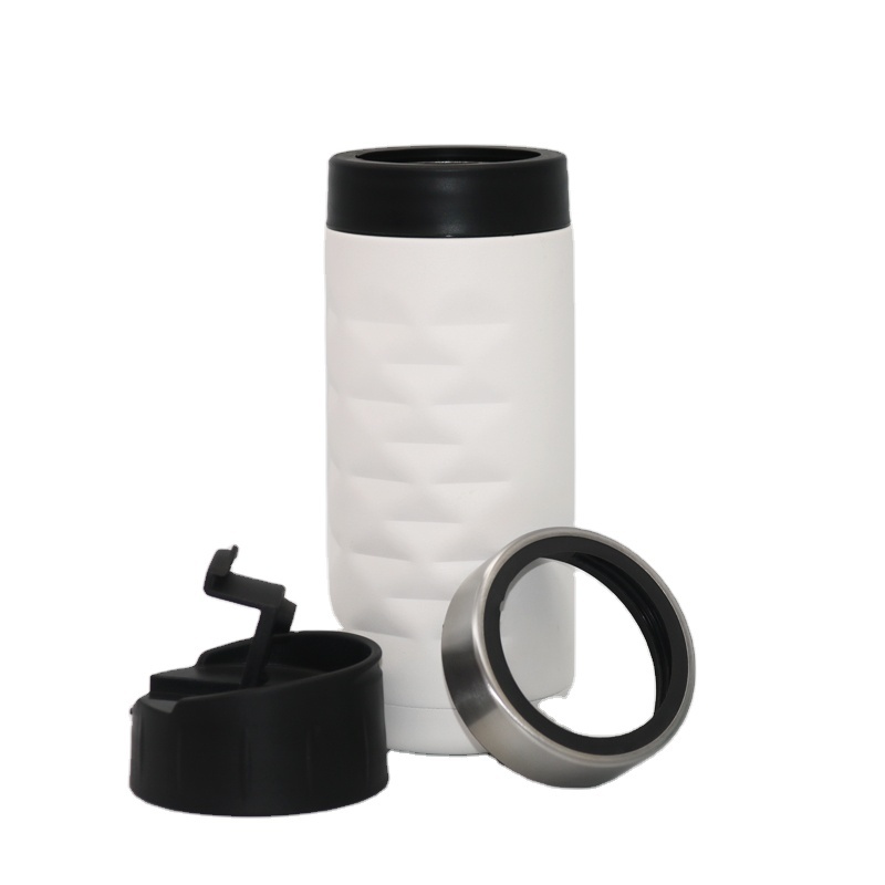 22OZ New Design Double Wall Stainless Steel Diamond Shape Thermos Vacuum Insulated Can Cooler