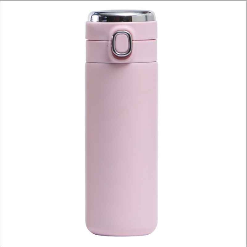 Custom Logo Vacuum Insulated Stainless Steel Water Bottle Digital Intelligent With Temperature Display