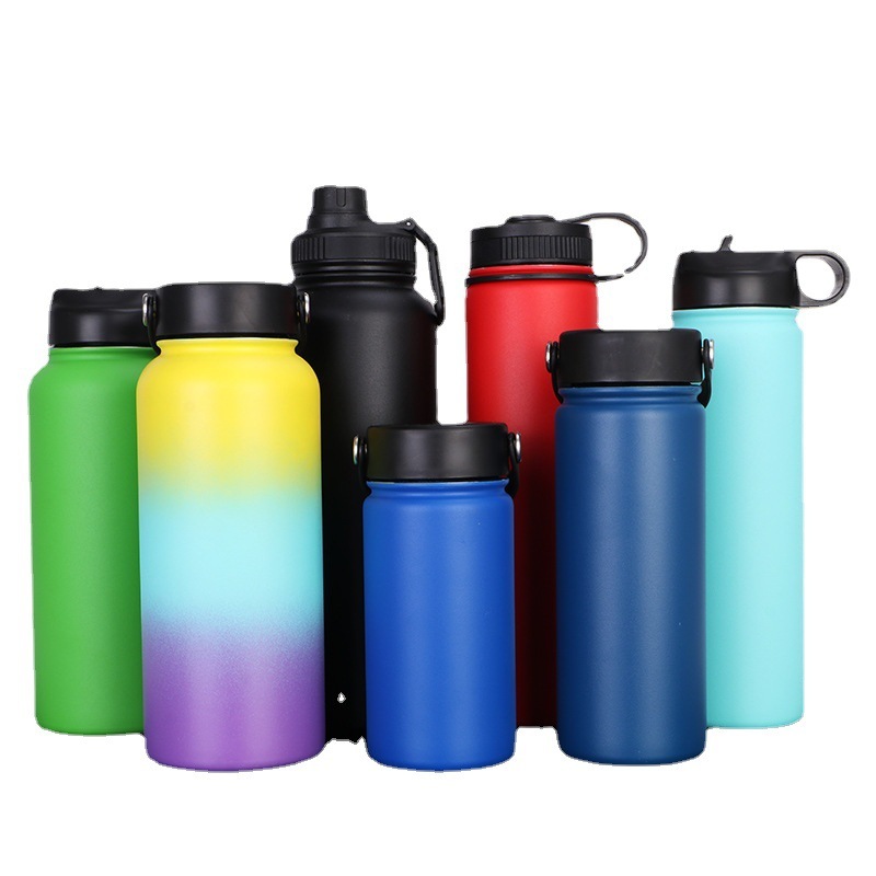Hot Sale 18/8 Stainless Steel Wide Mouth Sport Thermos Flask Vacuum Insulated Sport Water Bottle
