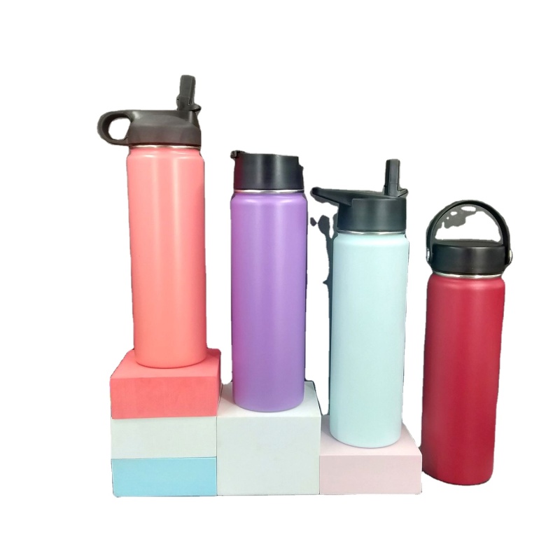 Hot Sale 18/8 Stainless Steel Wide Mouth Sport Thermos Flask Vacuum Insulated Sport Water Bottle