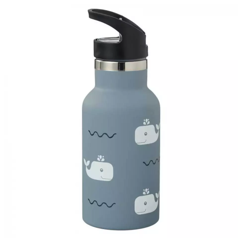 12oz Customized Food Grade Kids School 18/8 Stainless Steel Double Wall Vacuum Insulated Water Bottle With Bamboo Lid