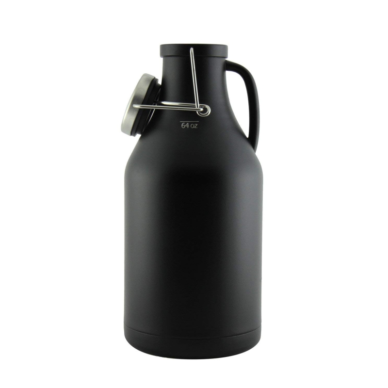 Large capacity custom stainless steel flask with handle