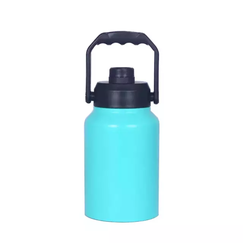 64oz 2000ml Large Capacity Stainless Steel Portable Thermos Outdoor Sports Vacuum Insulated Water Flask