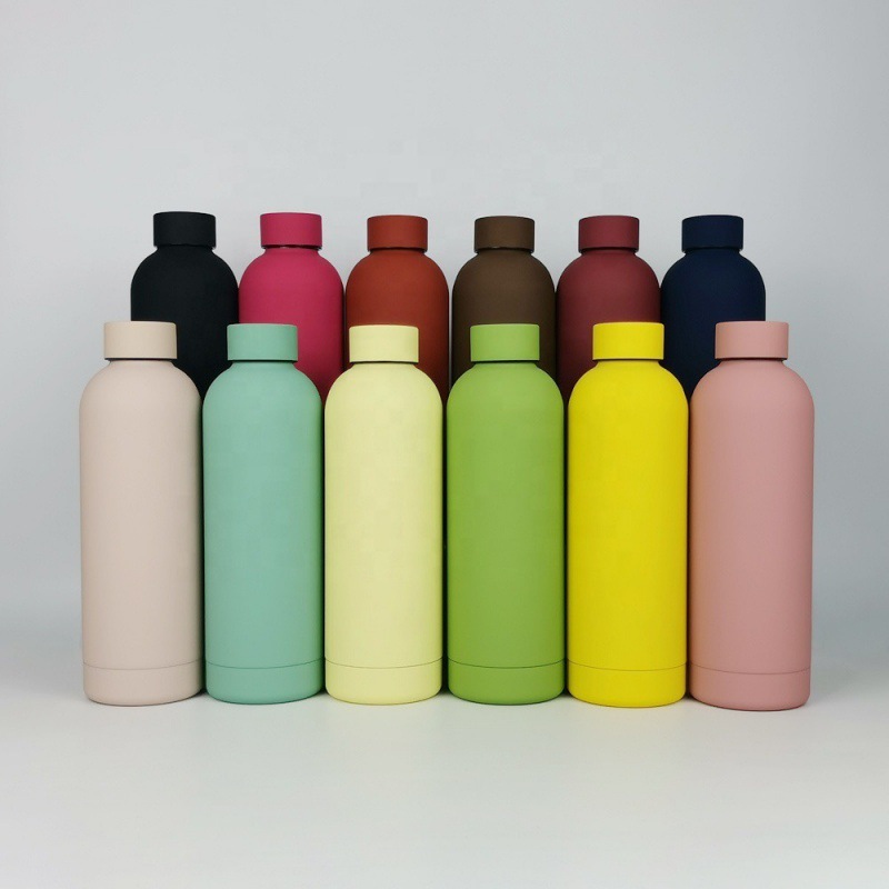 Factory Double Wall Stainless Steel Cup Insulated Drink Bottle Tumbler Water Bottle 500 ml Thermal