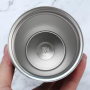 Custom Logo 380ml 510ml Double Wall Stainless Steel Vacuum Coffee Cup Insulated Thermal Mug