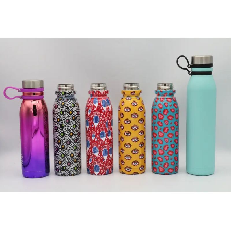 Hot Selling Eco Friendly 304 Stainless Steel Double Wall Vacuum Thermos Flask Sports Water Bottle
