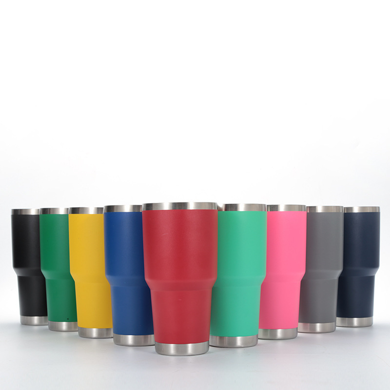 30oz Stainless Steel Double Wall Vacuum Flasks Coffee Mug Insulated Thermos Travel Tumbler