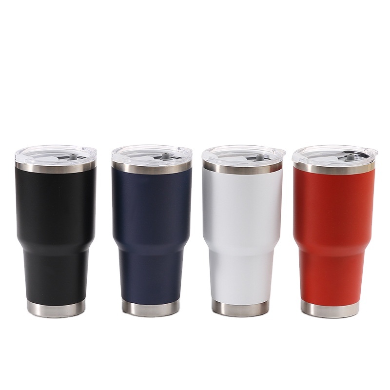 30oz Stainless Steel Double Wall Vacuum Flasks Coffee Mug Insulated Thermos Travel Tumbler