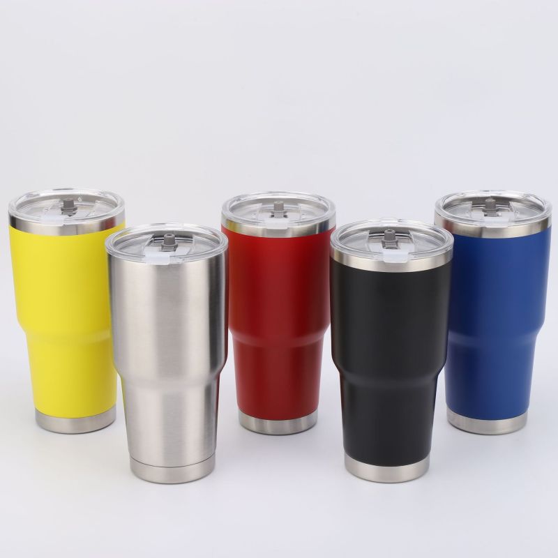 30oz Stainless Steel Double Wall Vacuum Flasks Coffee Mug Insulated Thermos Travel Tumbler