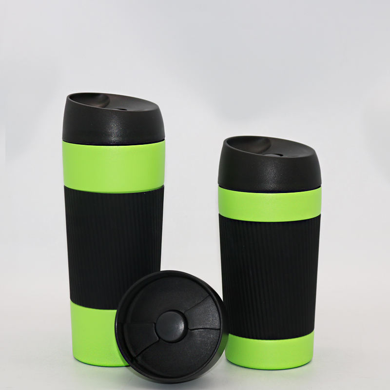 High Quality Stainless Steel Vacuum Insulated Thermos Flask Insulated Travel Coffee With Silicone Sleeve