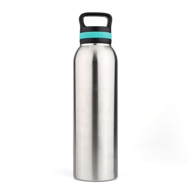Wholesale 600ml Stainless Steel Sports Water Bottle Vacuum Insulated Travel Flask With Handle Lid