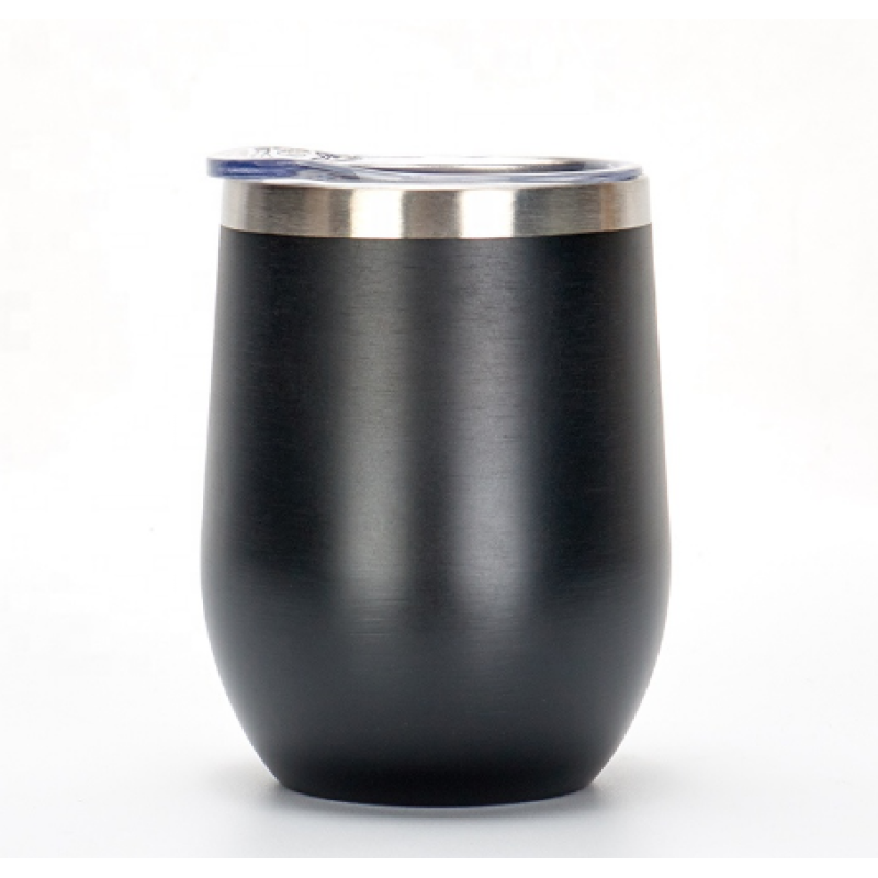 High Quality Custom Color Stainless Steel Wine Tumbler Double wall Coffee Mug Water Cup Egg Cup