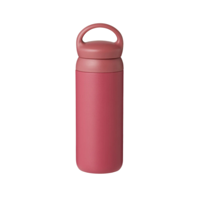 Portable 350ml Wide Mouth Double Walled Stainless Steel Thermal Vacuum Insulated Water Bottle With Handle