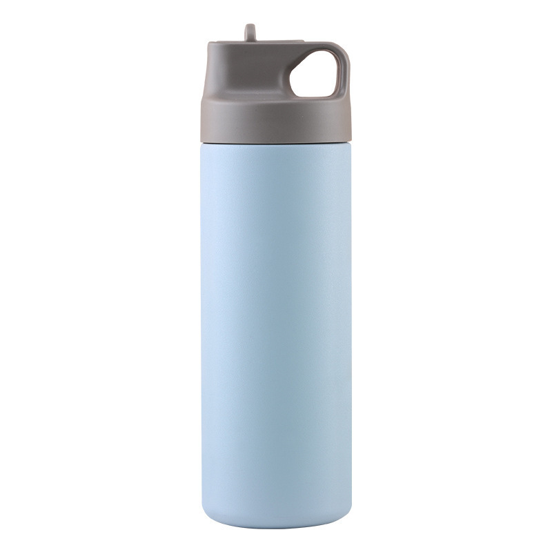 Stainless Steel Double Wall Insulated New Shape Vacuum Flasks With Handle Thermos Water Bottle