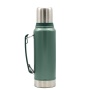 1000ml  double wall stainless steel canteen bottle vacuum thermo with hammerstone painting