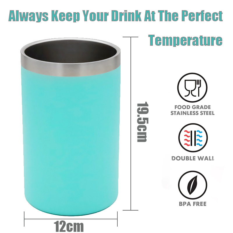 1.5L Stainless Steel Wine Chiller Double Wall Insulated Ice Bucket ice buckets for parties