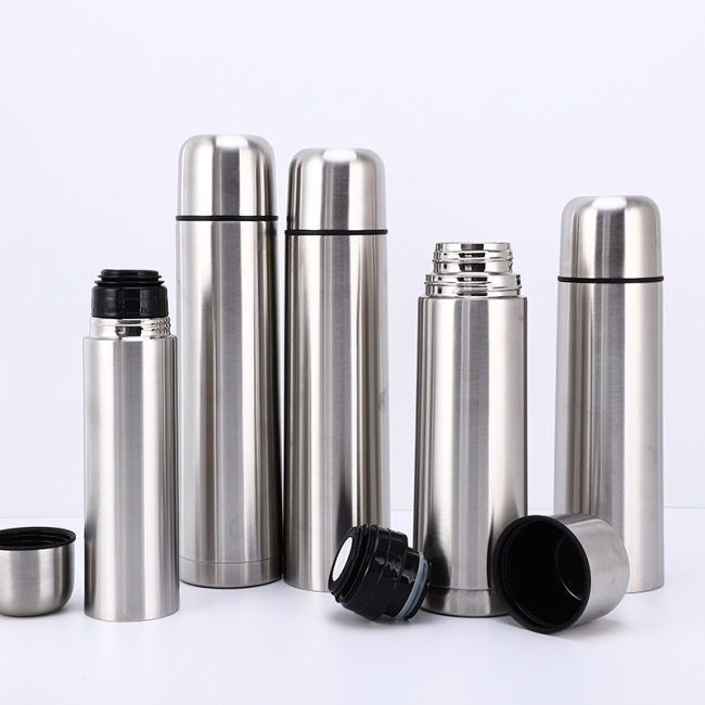 2023 Stainless Steel Thermos Cup Double Wall Insulated Thermos Vacuum Flasks Custom Logo