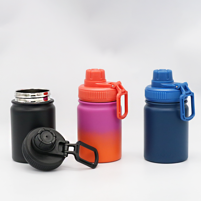 Kids Flask Stainless Steel Double Wall Thermos Wide Mouth Vacuum Insulated Flask Sport Water Bottle