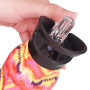 Multiple Capacities Stainless Steel Double Wall Vacuum Cup With Multiple Lids Insulated Thermos Drink Flask Water Bottle