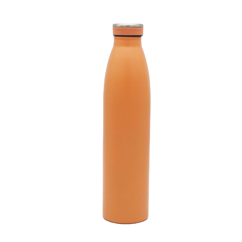 750ml Double Walled Travel Bottle Custom Colors Stainless Steel Vacuum Flask Insulated Water Bottle With Lid