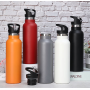 Stainless Steel Insulated Double Wall Vacuum Insulated Water Bottle Sports Custom Logo Vacuum Flask
