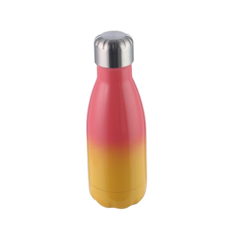 Multi-capacity double-layer vacuum cola shaped thermos