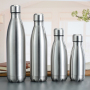 Multi-capacity double-layer vacuum cola shaped thermos