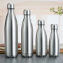 Multi-capacity double-layer vacuum cola shaped thermos