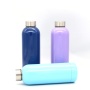 hot selling custom stainless double wall flask vaccum insulate water bottle travel tumbler with button lid