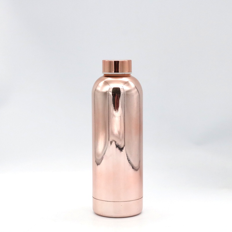 hot selling custom stainless double wall flask vaccum insulate water bottle travel tumbler with button lid