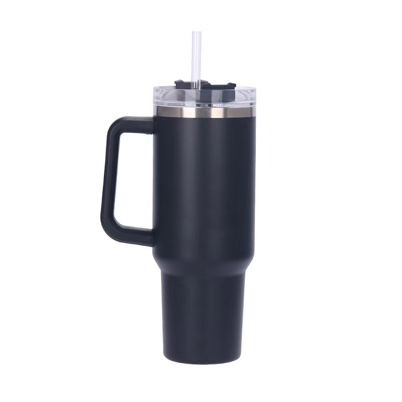 Hot Selling 40OZ Stainless Steel Double Wall Popsicle Thermos High Quality Flow state Tumbler With Straw